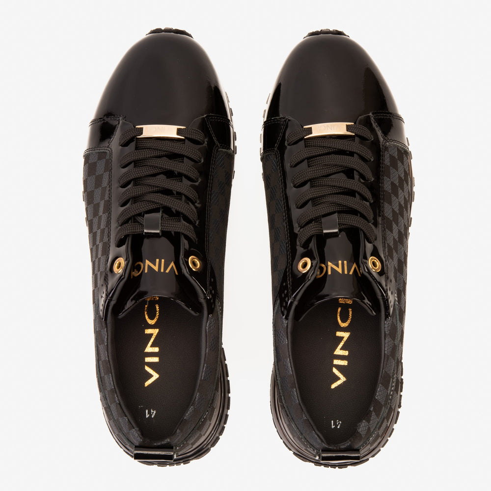 The Monte Carlo Black Sneaker Limited Edition - Vinci Leather
