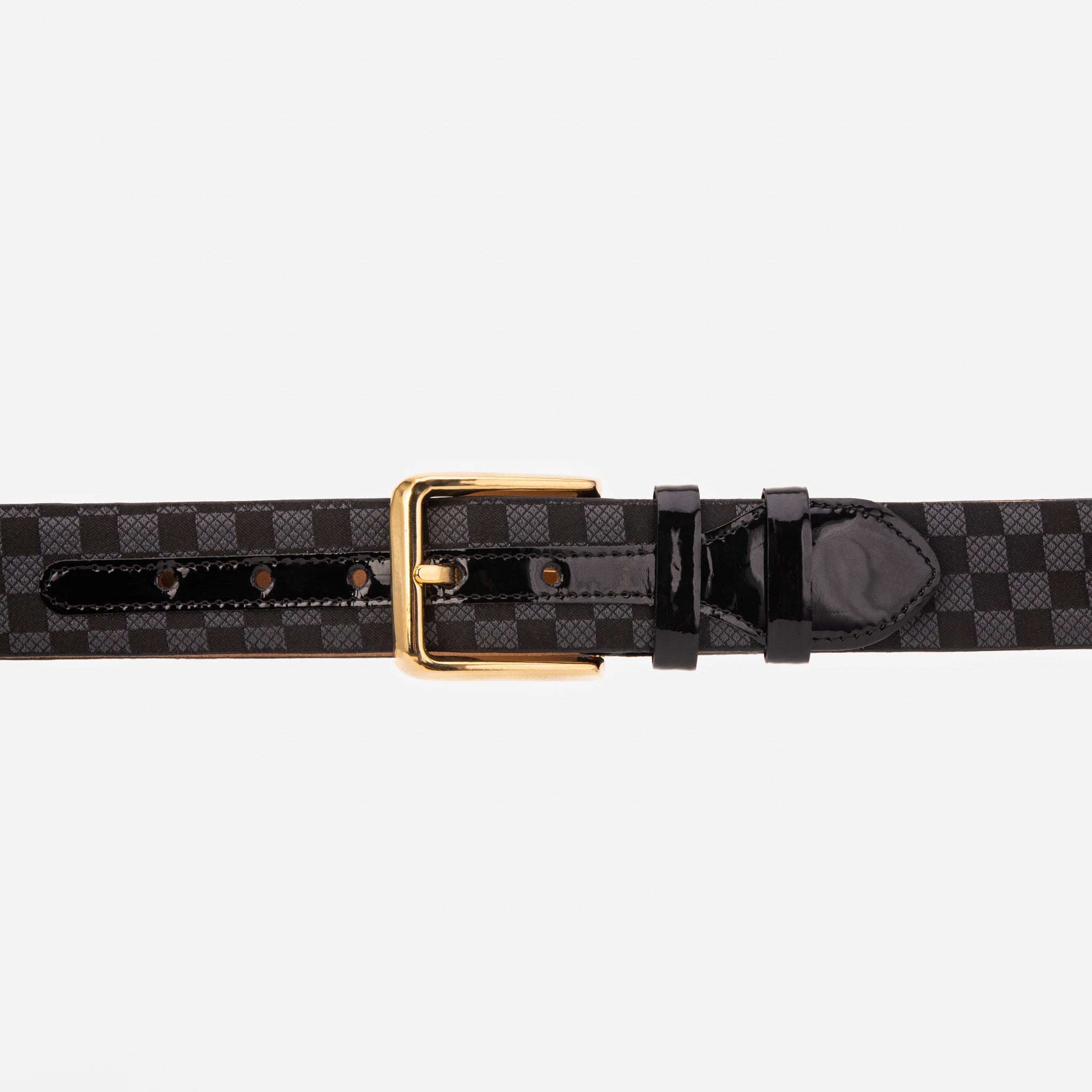 The Monte Carlo Black Leather Belt - Vinci Leather