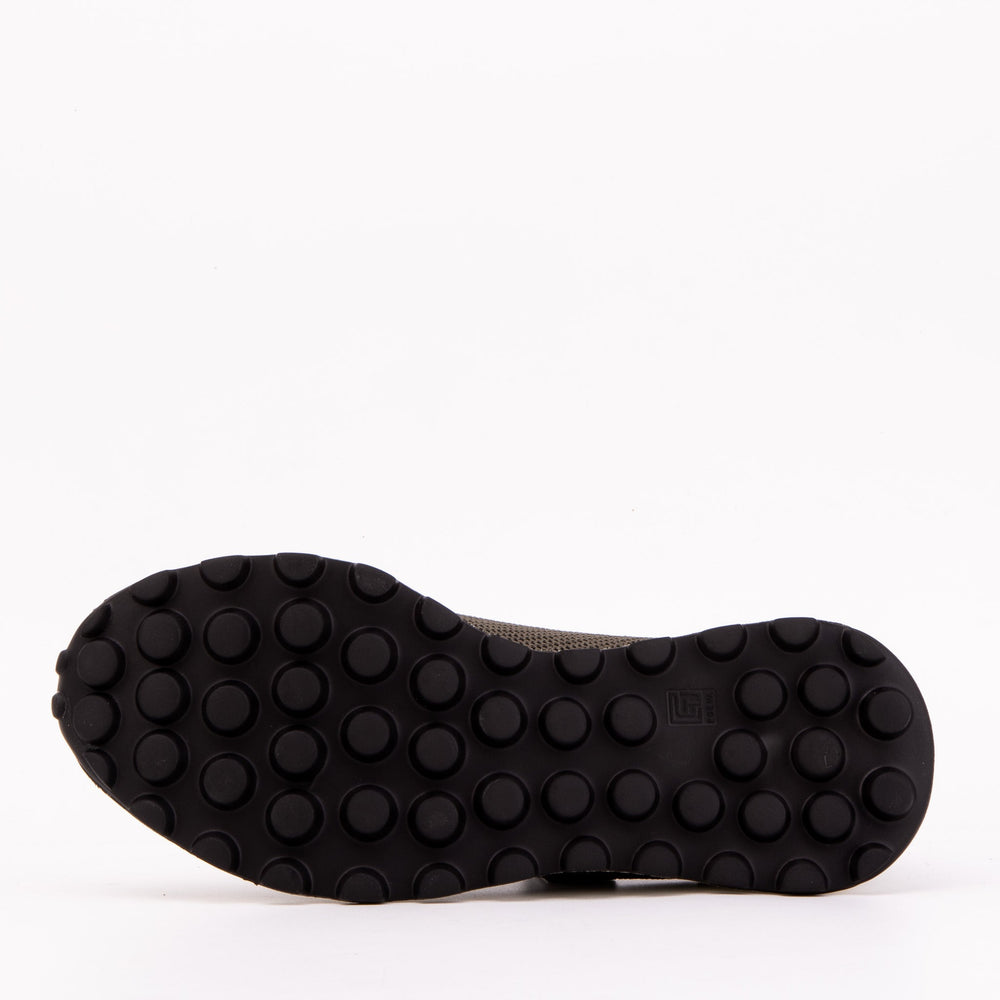 The Berlin Green Suede Leather Sneaker - Vinci Leather