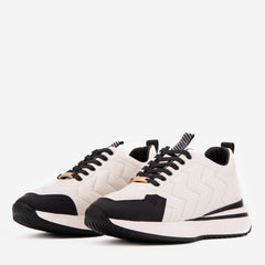 The Veneto White Leather Sneaker - Vinci Leather
