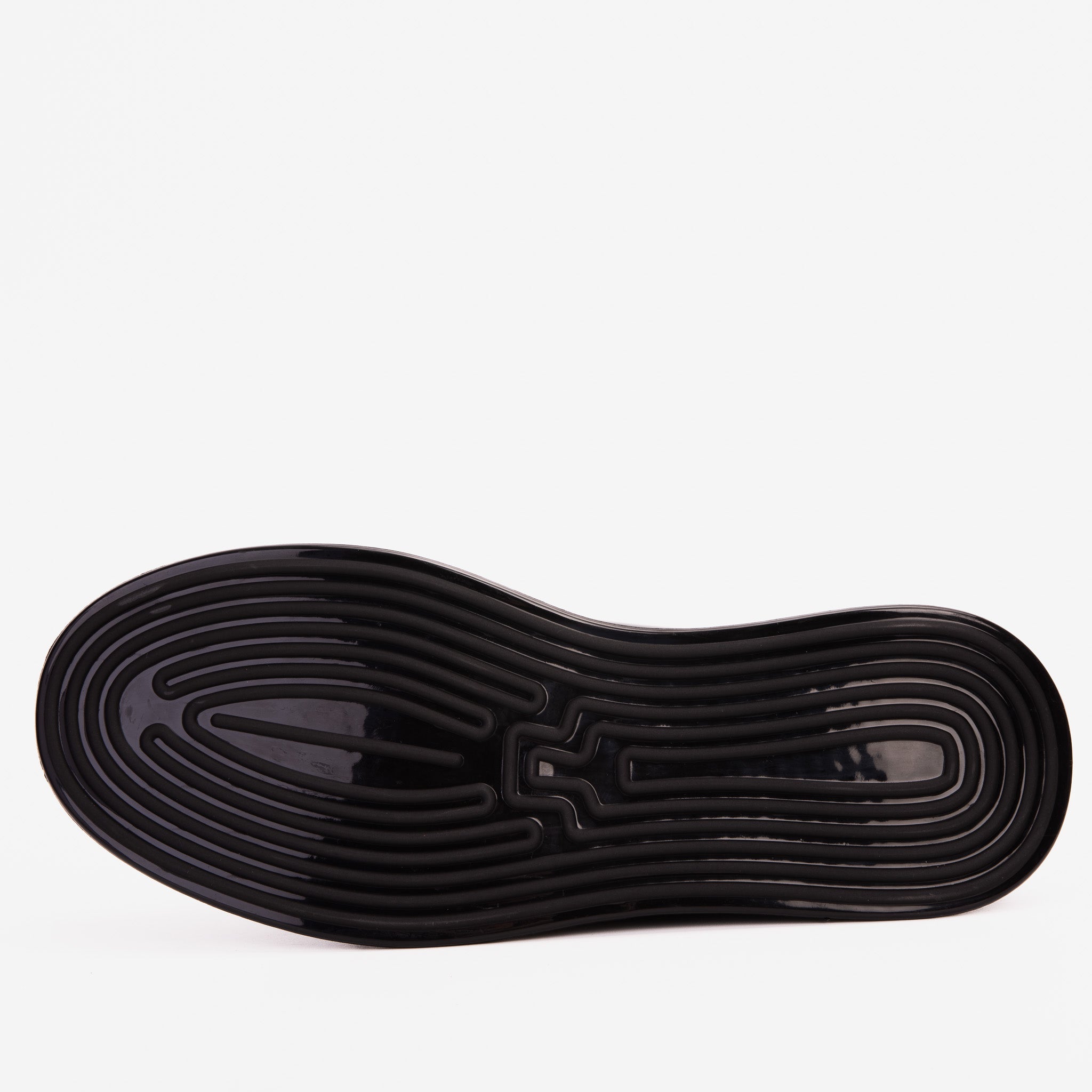 The Peklin Patent Black Leather Sneaker - Vinci Leather