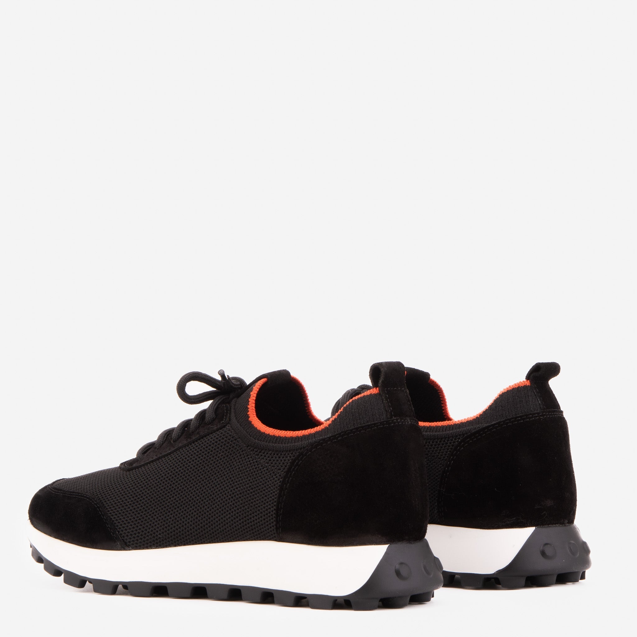 The Berlin Black Suede Leather Sneaker - Vinci Leather