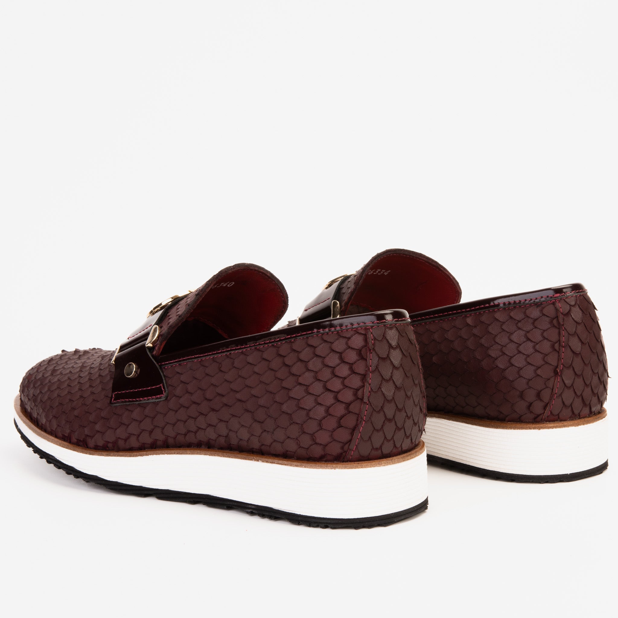 The Legacy Burgundy Leather Casual Loafer Shoe - Vinci Leather