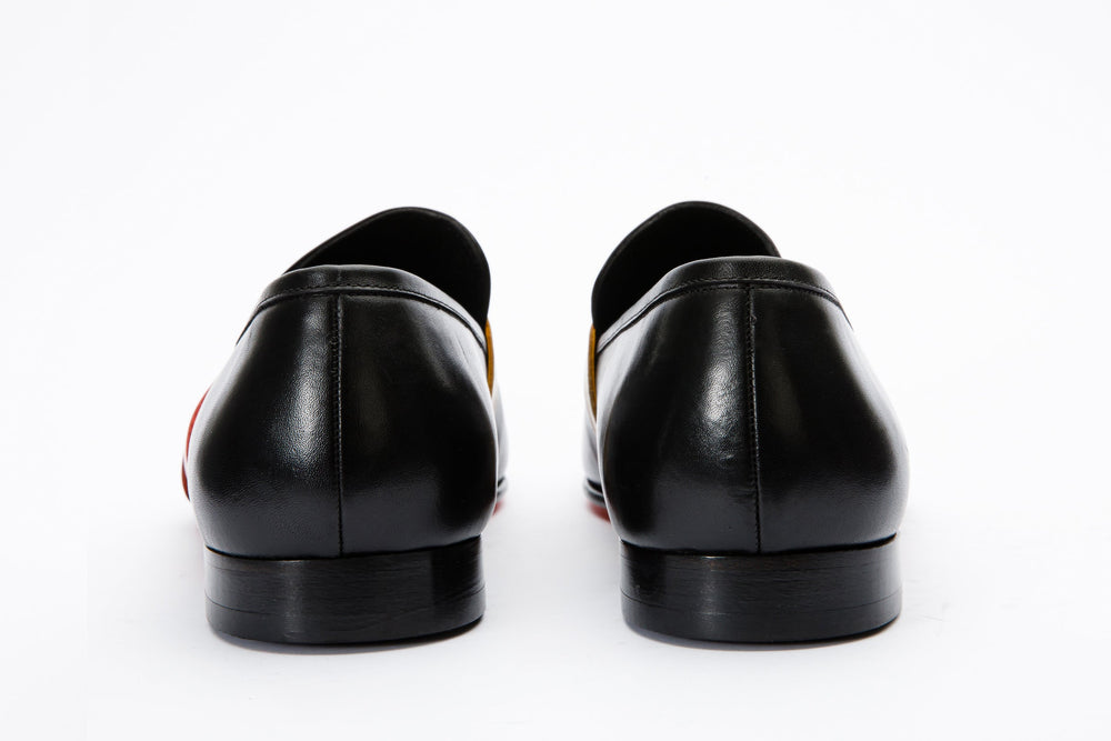 The Jackie Black Bit Dress Loafer Limited Edition Shoe - Vinci Leather