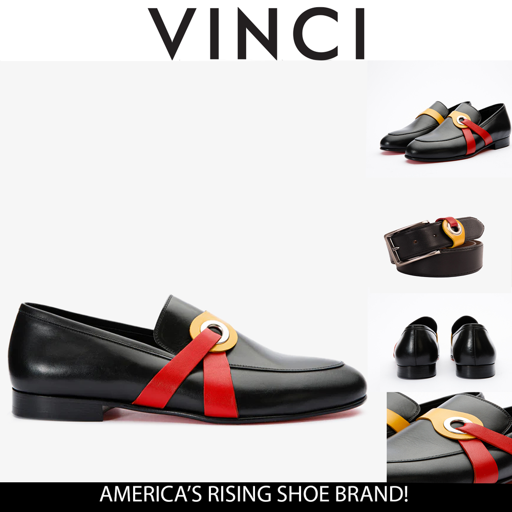 The Jackie Black Bit Dress Loafer Limited Edition Shoe - Vinci Leather