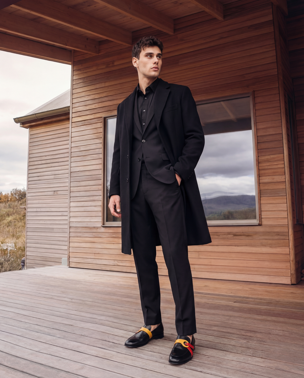 The Jackie Black Bit Dress Loafer Limited Edition Shoe - Vinci Leather