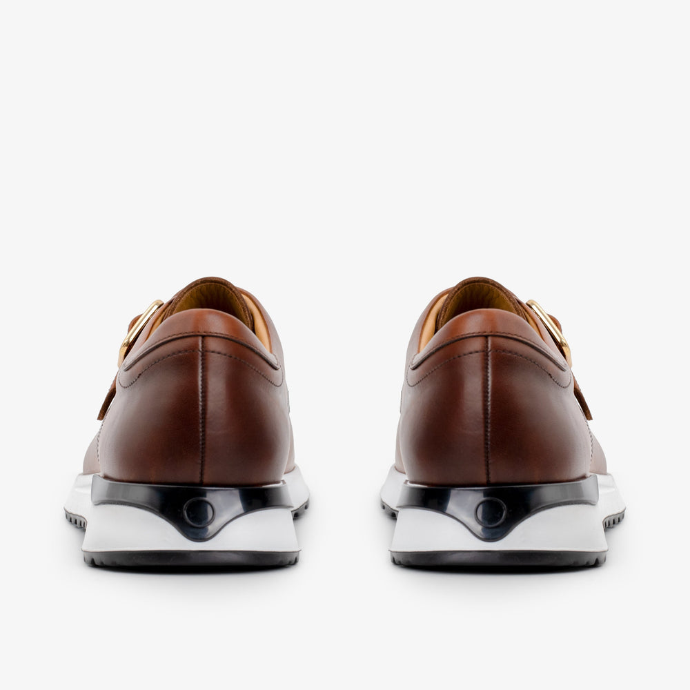 The Torino Tan Leather Sneaker - Vinci Leather