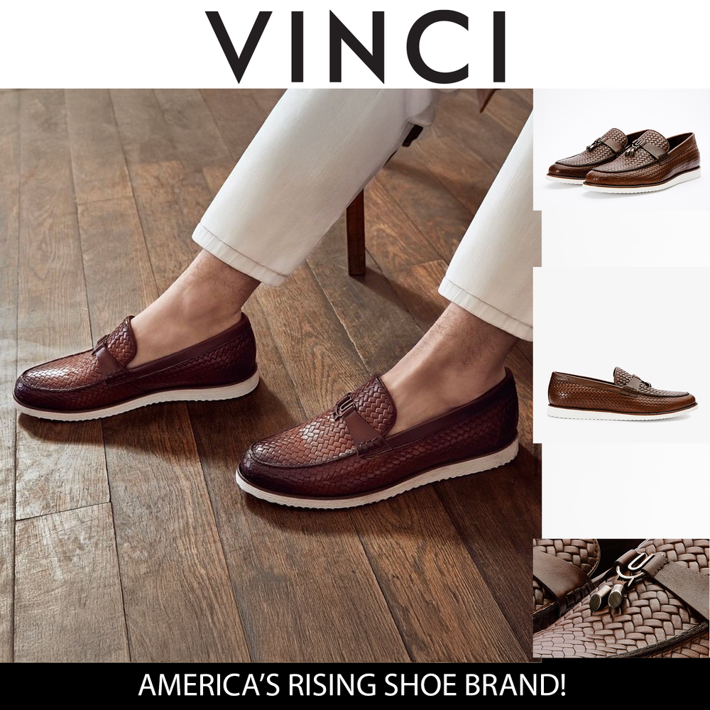 The Sperry Tan Leather Tassel Loafer Shoe - Vinci Leather