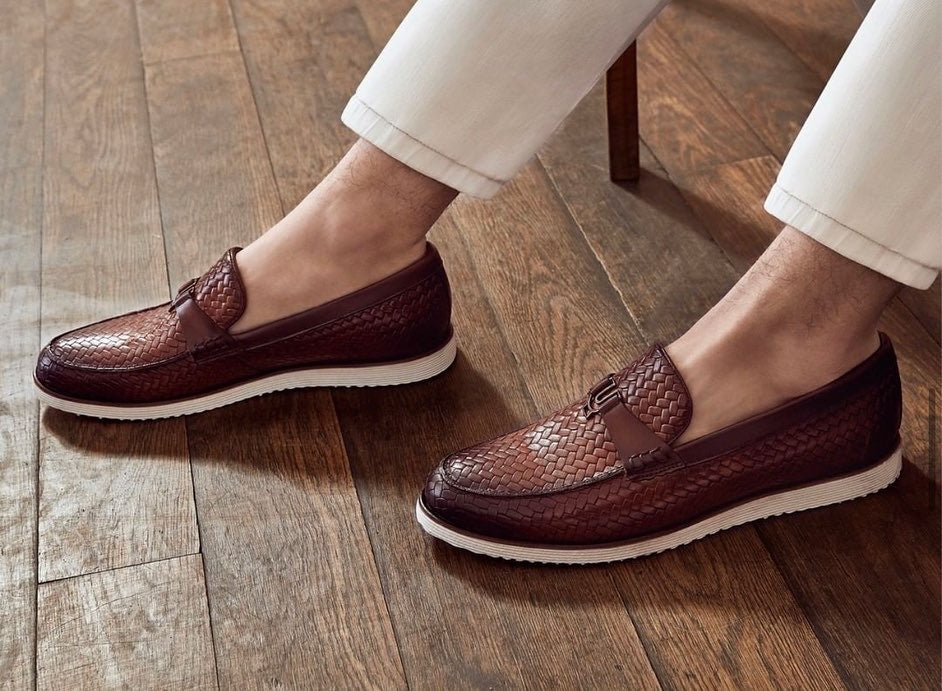 The Sperry Tan Leather Tassel Loafer Shoe - Vinci Leather