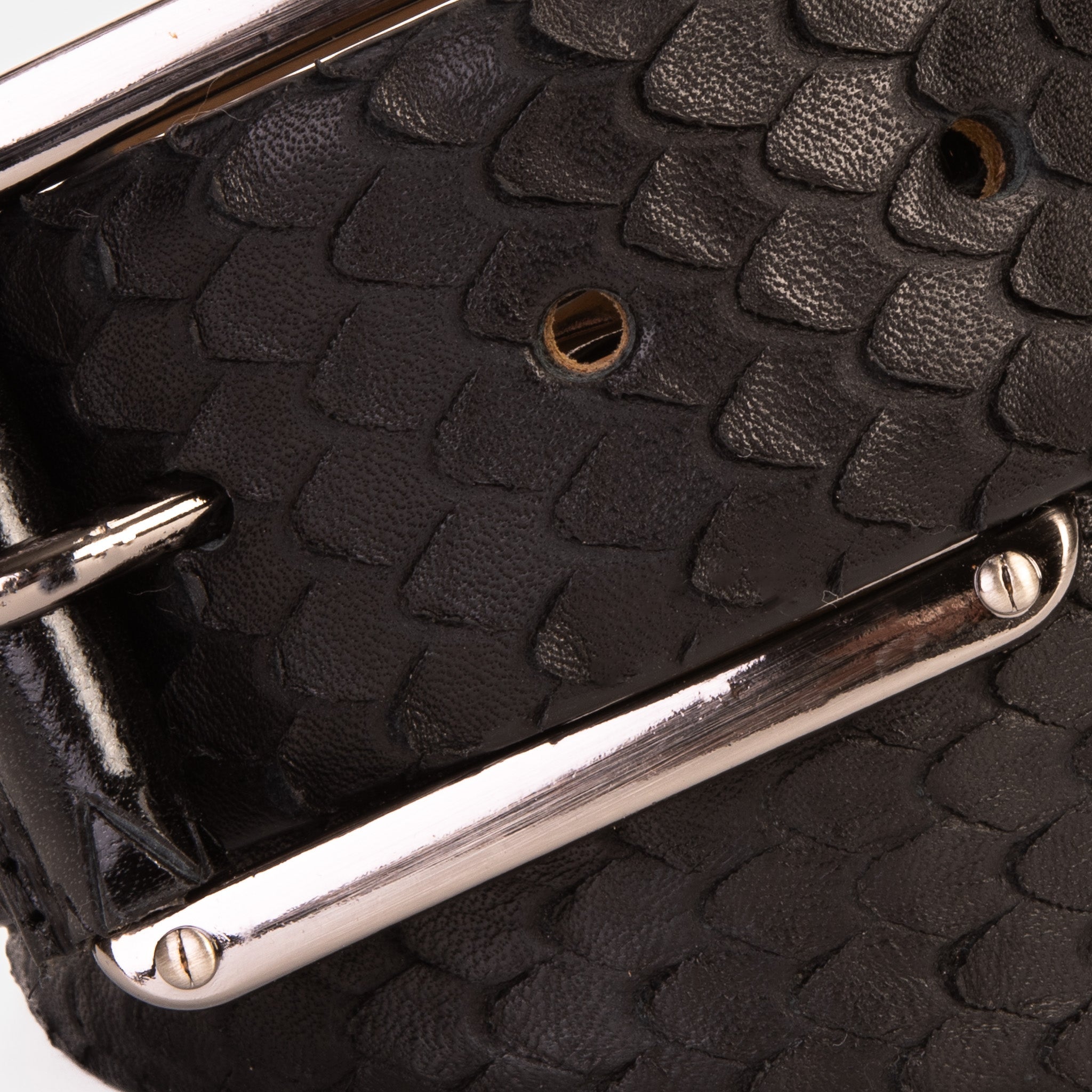 The Caesars Black Leather Belt - Vinci Leather