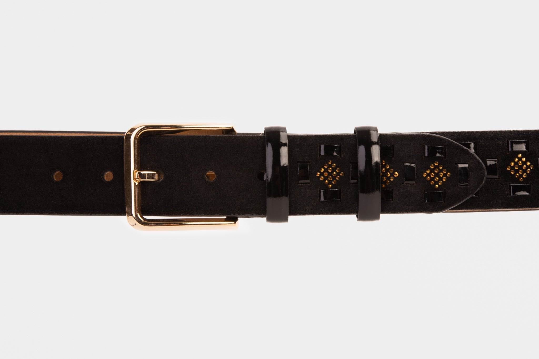 The Vicino Black Leather Belt - Vinci Leather