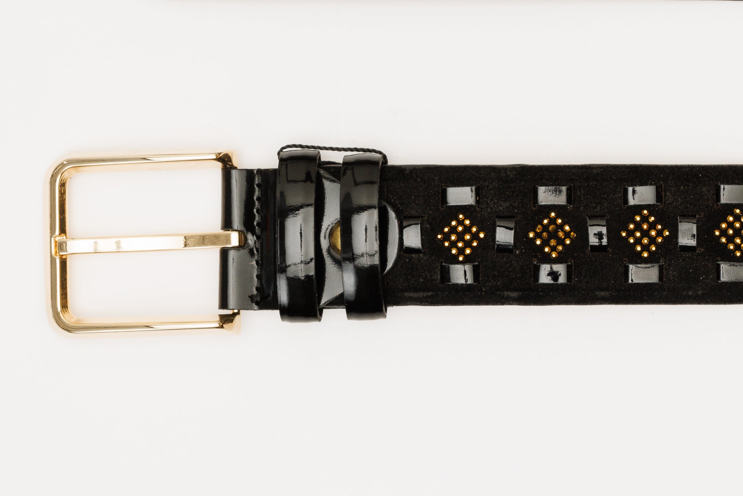 The Vicino Black Leather Belt - Vinci Leather