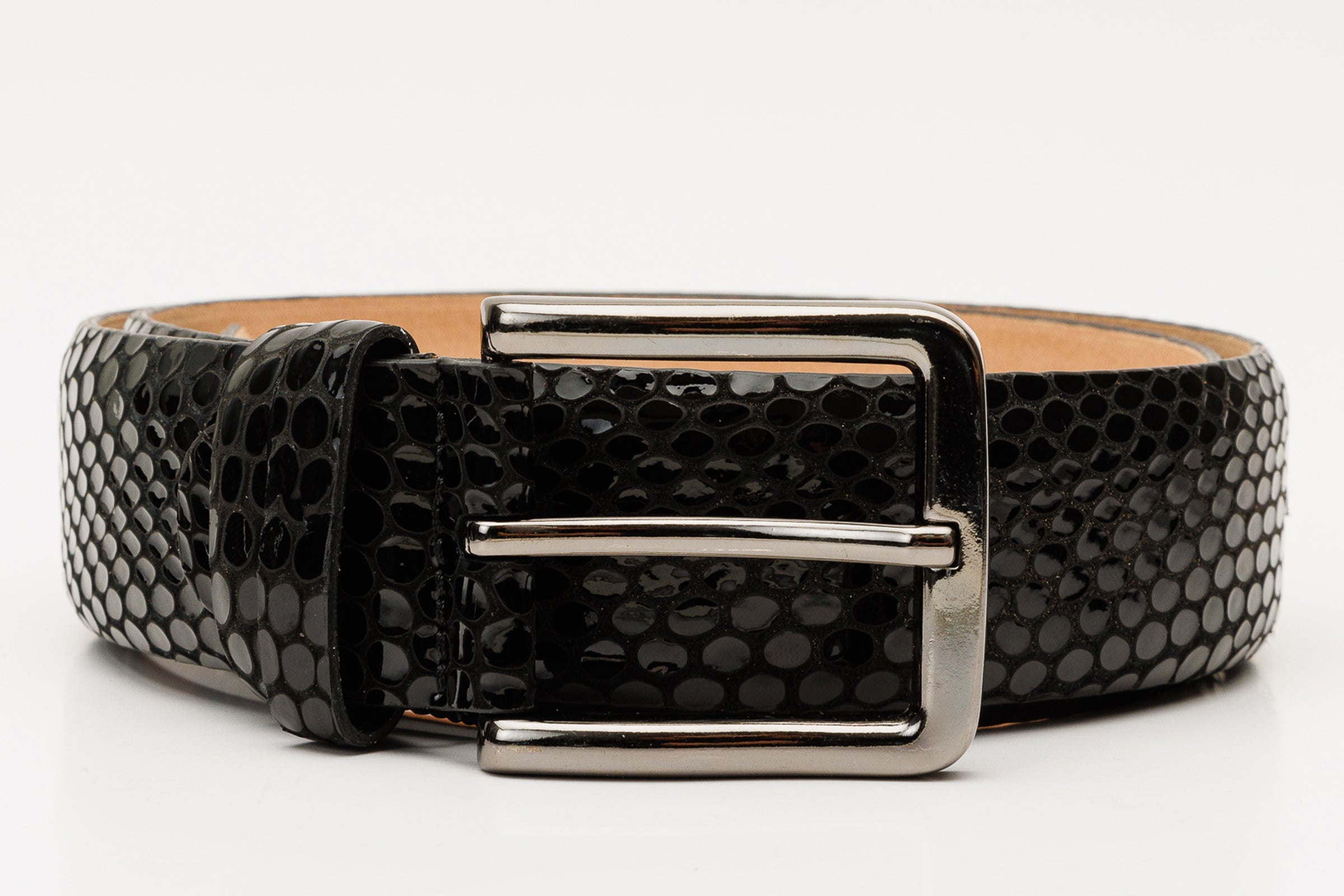 The King Black Leather Belt - Vinci Leather