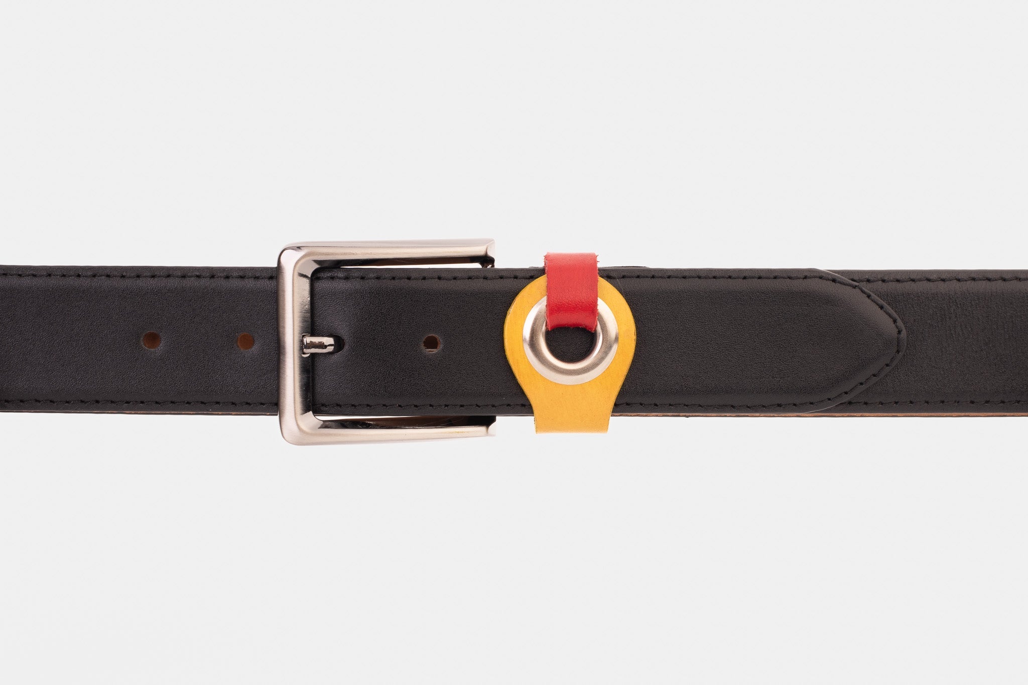 The Jackie Black Leather Belt - Vinci Leather