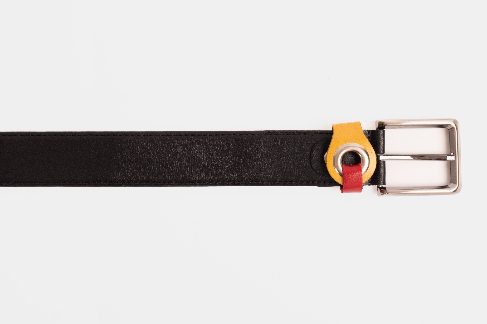 The Jackie Black Leather Belt - Vinci Leather