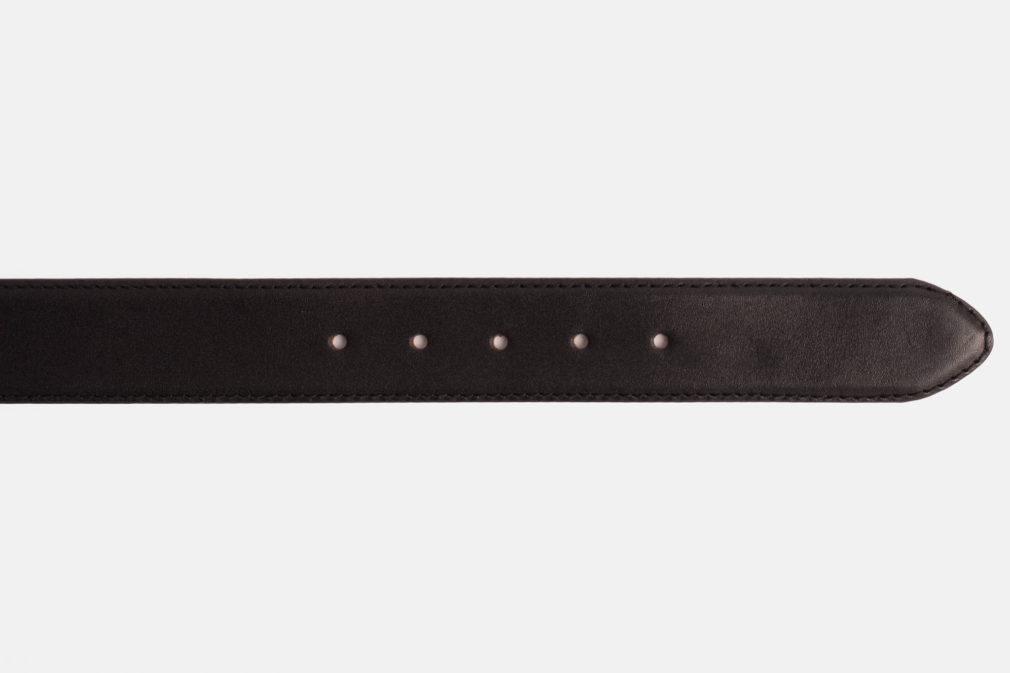 The Jackie Black Leather Belt - Vinci Leather