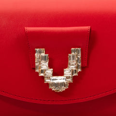 The Love Red  Leather Handbag - Vinci Leather