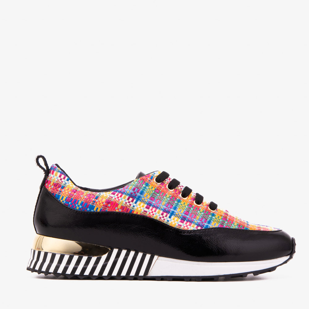 The Valencia Leather Black Sneaker - Vinci Leather