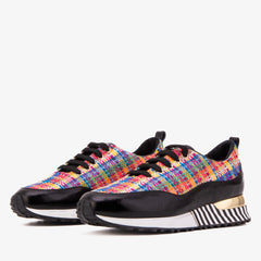 The Valencia Leather Black Sneaker - Vinci Leather
