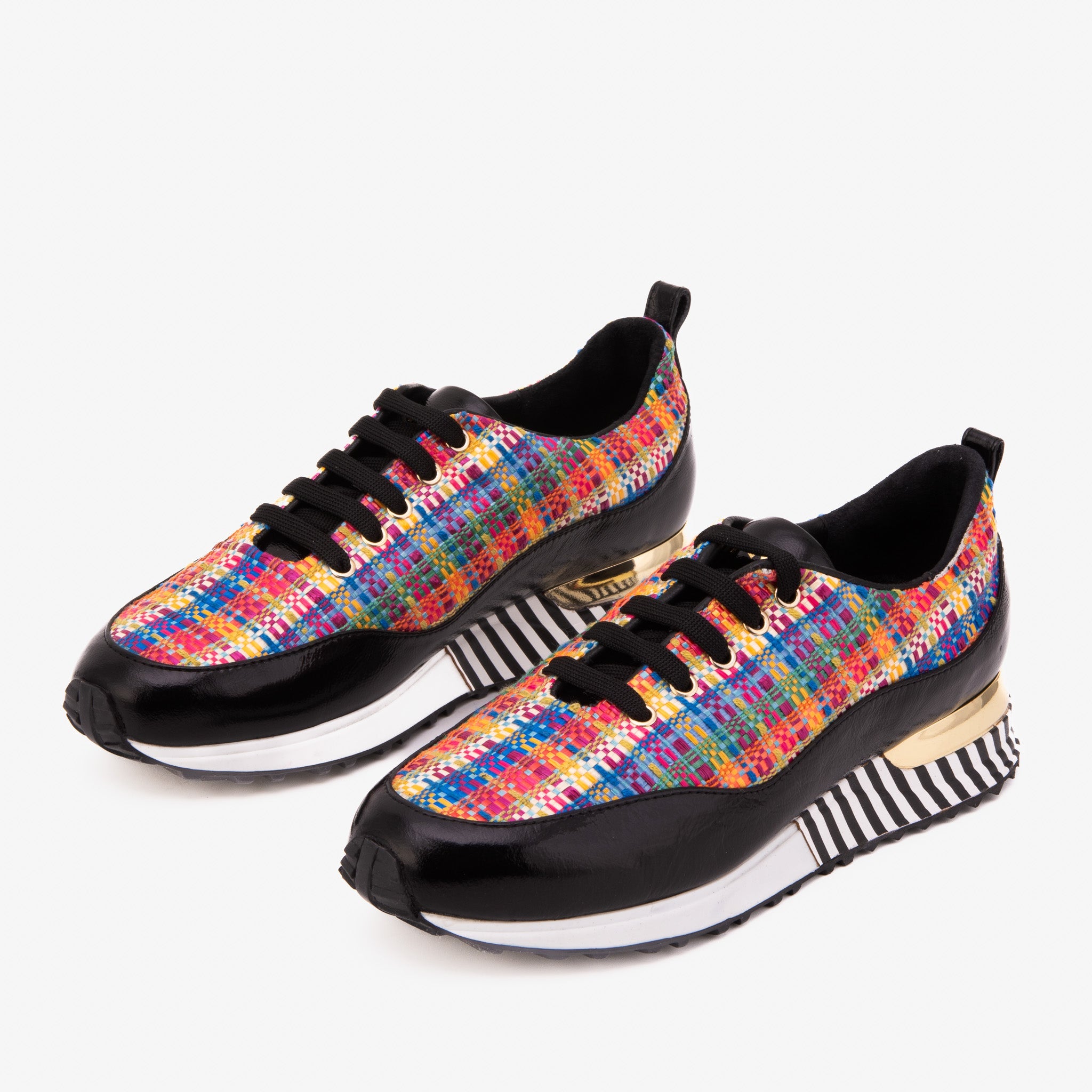 The Valencia Leather Black Sneaker - Vinci Leather