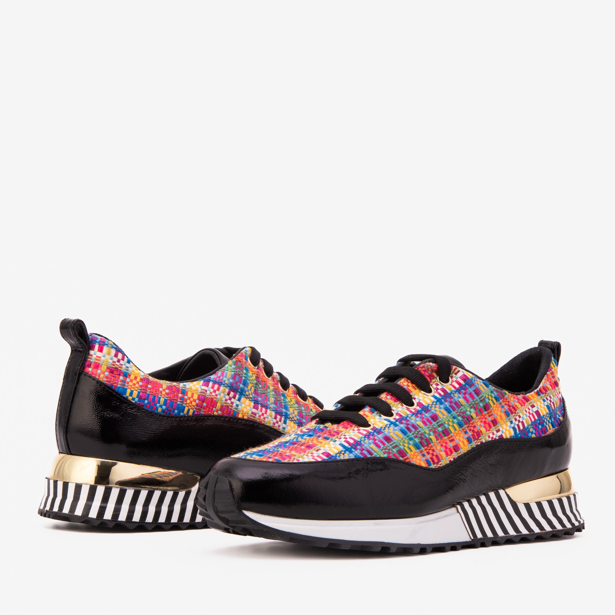 The Valencia Leather Black Sneaker - Vinci Leather