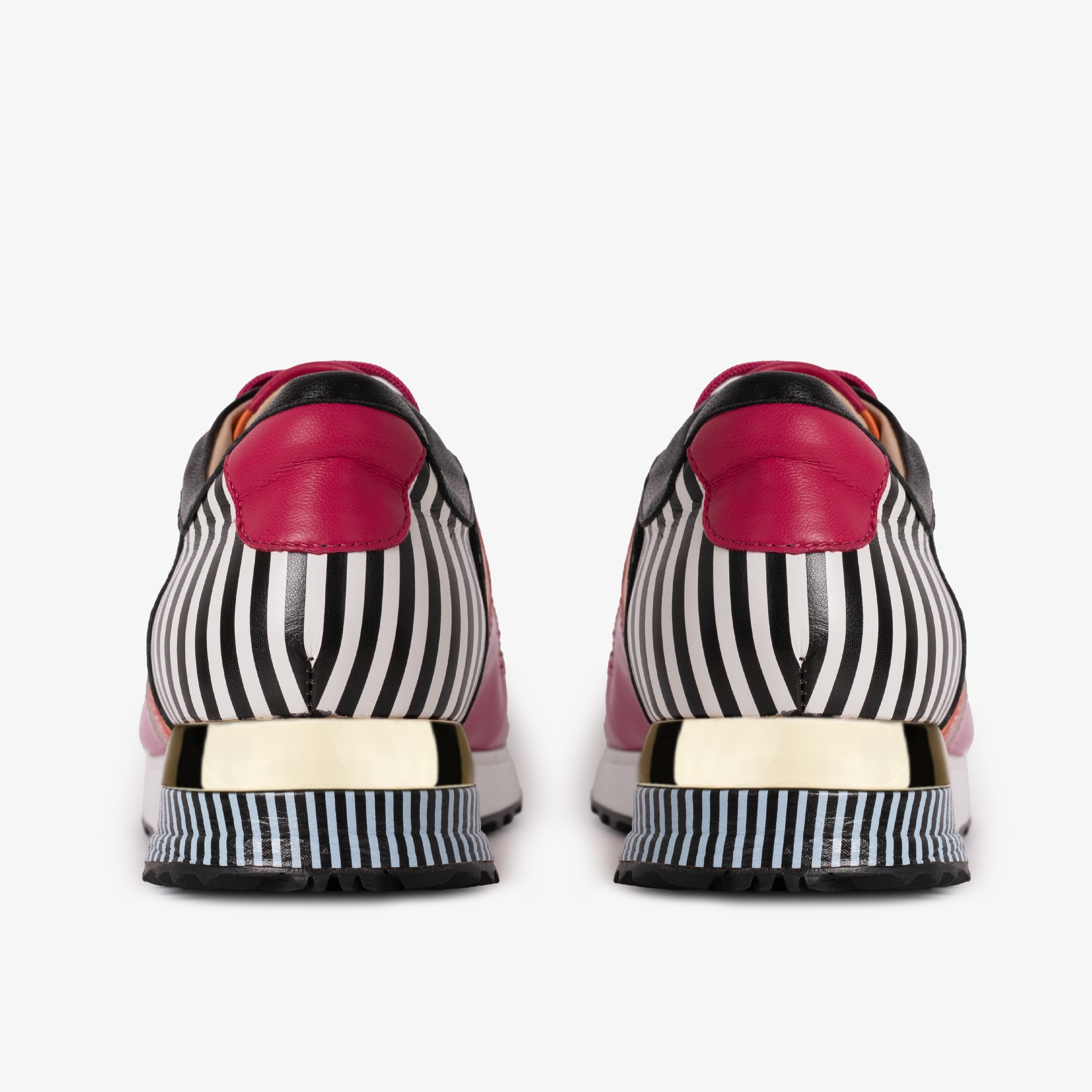 Santa Amaro Multi Color Fuchsia Sneaker - Vinci Leather