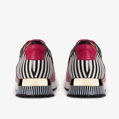 Santa Amaro Multi Color Fuchsia Sneaker - Vinci Leather