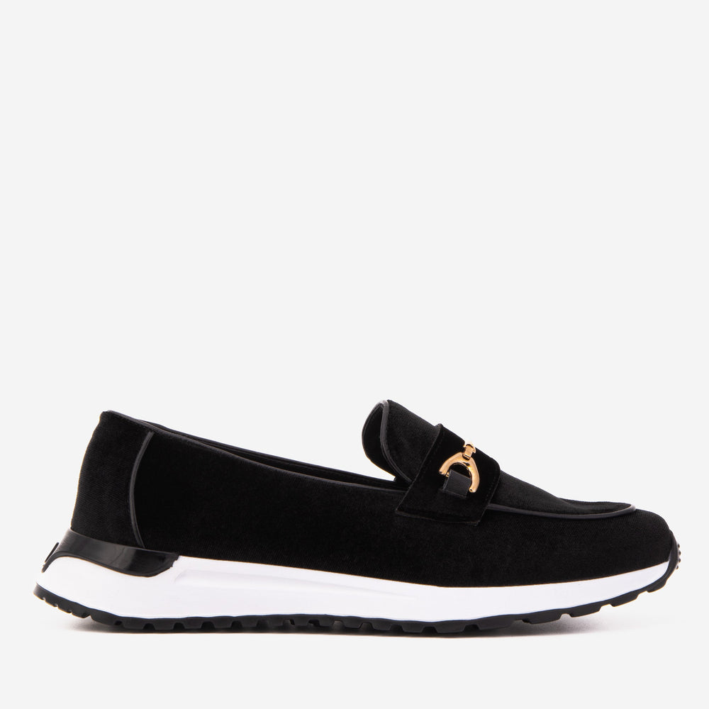 The Milan Black Leather Sneaker - Vinci Leather