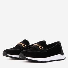 The Milan Black Leather Sneaker - Vinci Leather