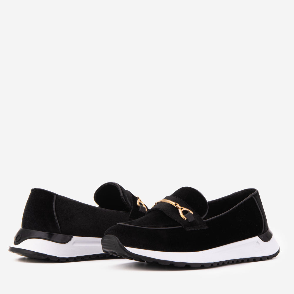 The Milan Black Leather Sneaker - Vinci Leather