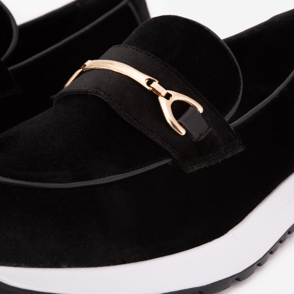 The Milan Black Leather Sneaker - Vinci Leather