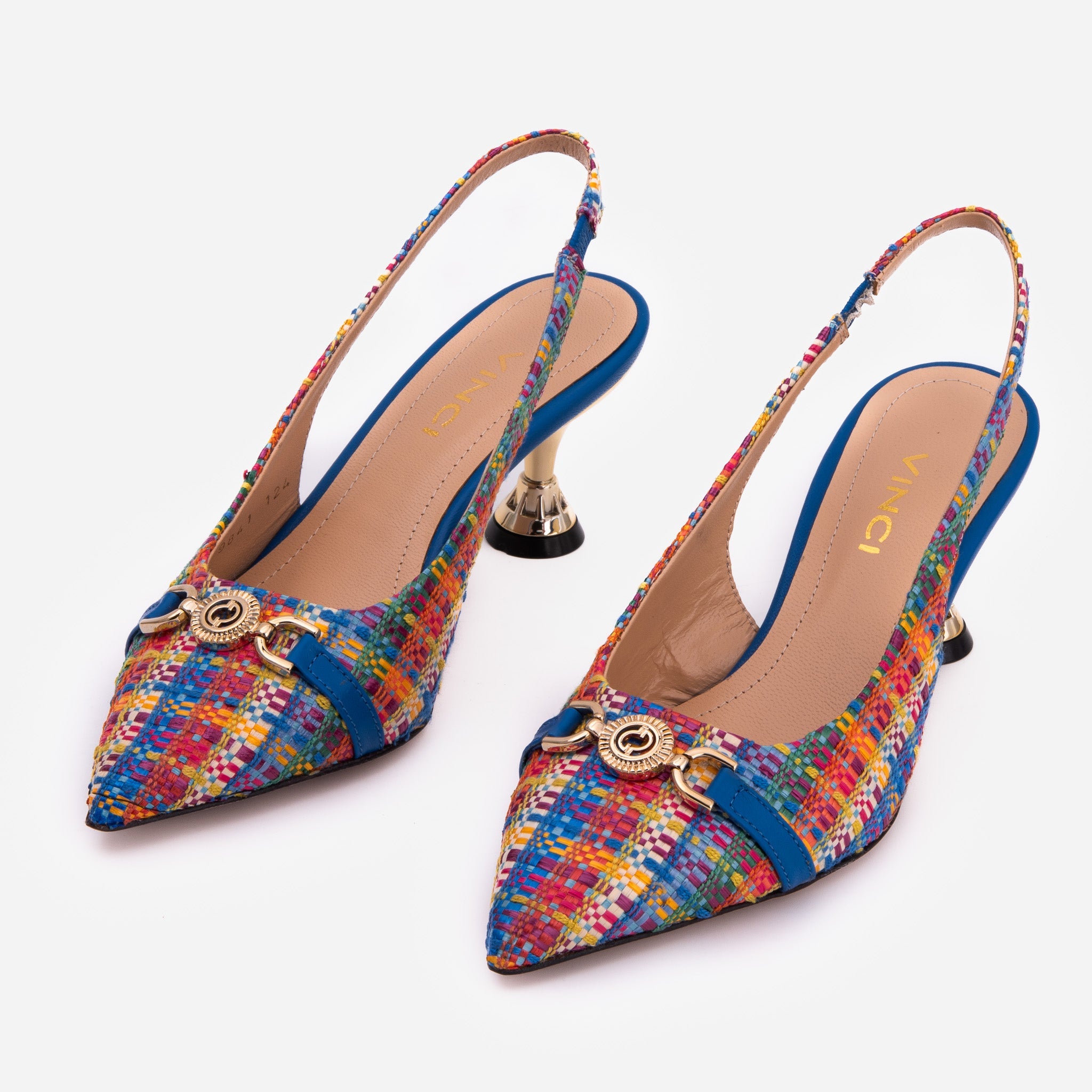 The Zoe Leather Slingback Sandal - Vinci Leather