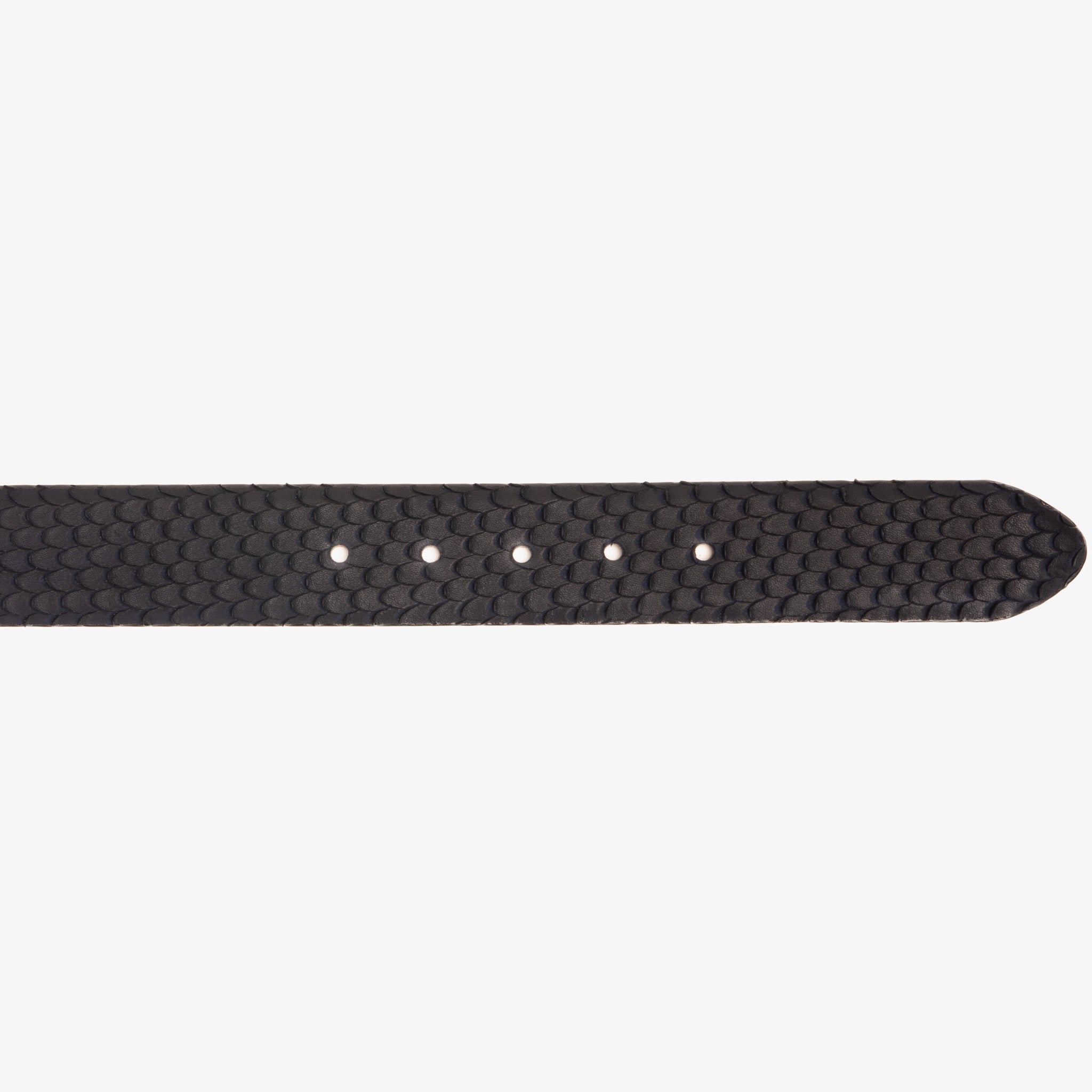 The Majesty Navy Blue Leather Belt - Vinci Leather