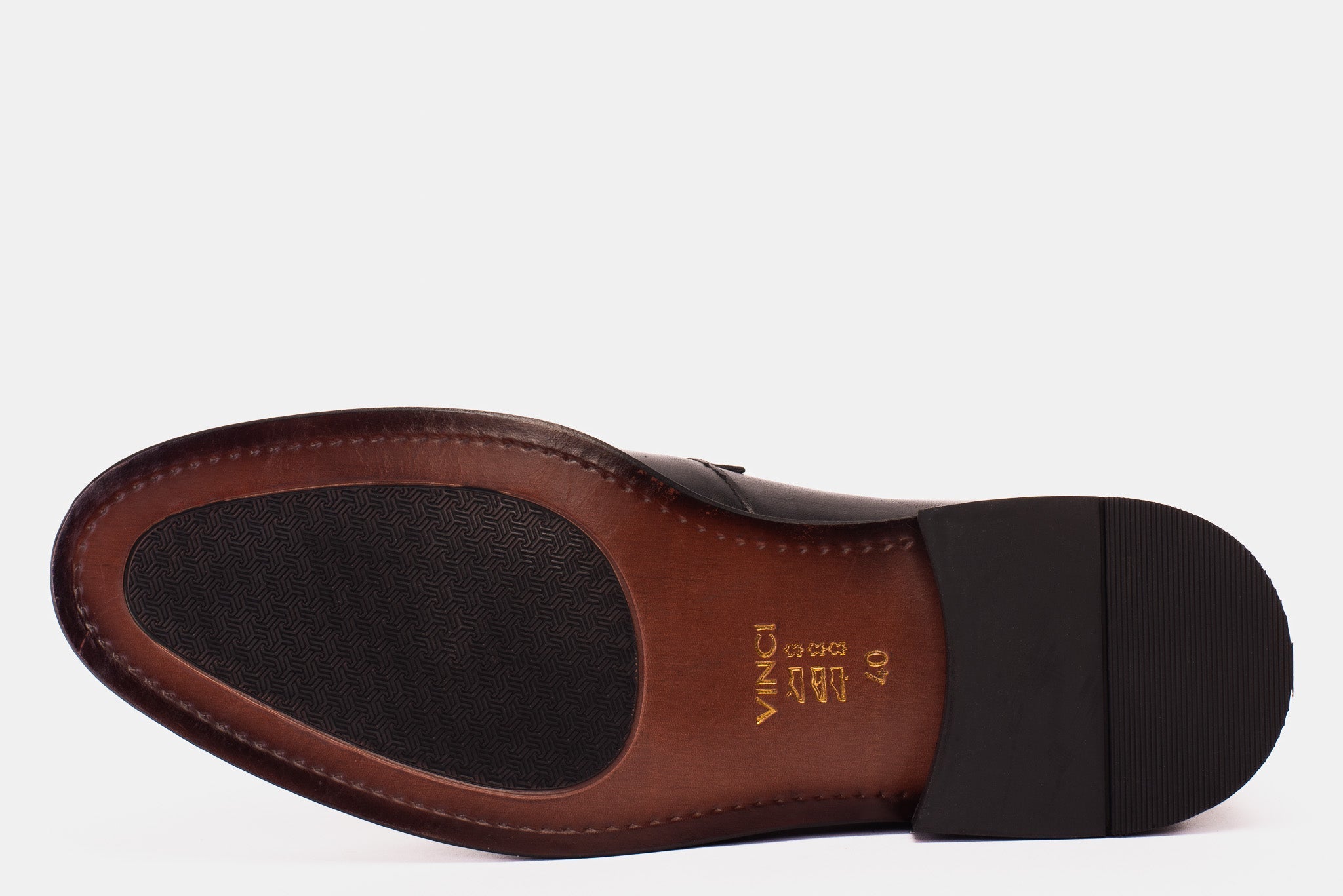 Amsterdam Black Bit Loafer Shoe - Vinci Leather