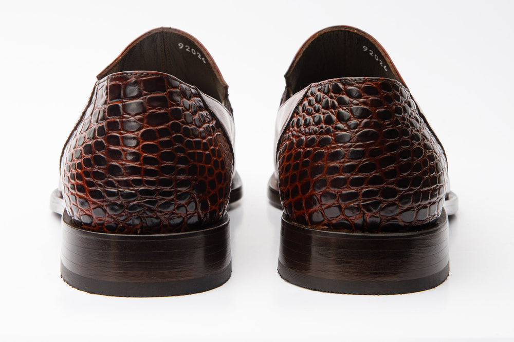 The Mississippi Tan Leather Loafer Shoe - Vinci Leather