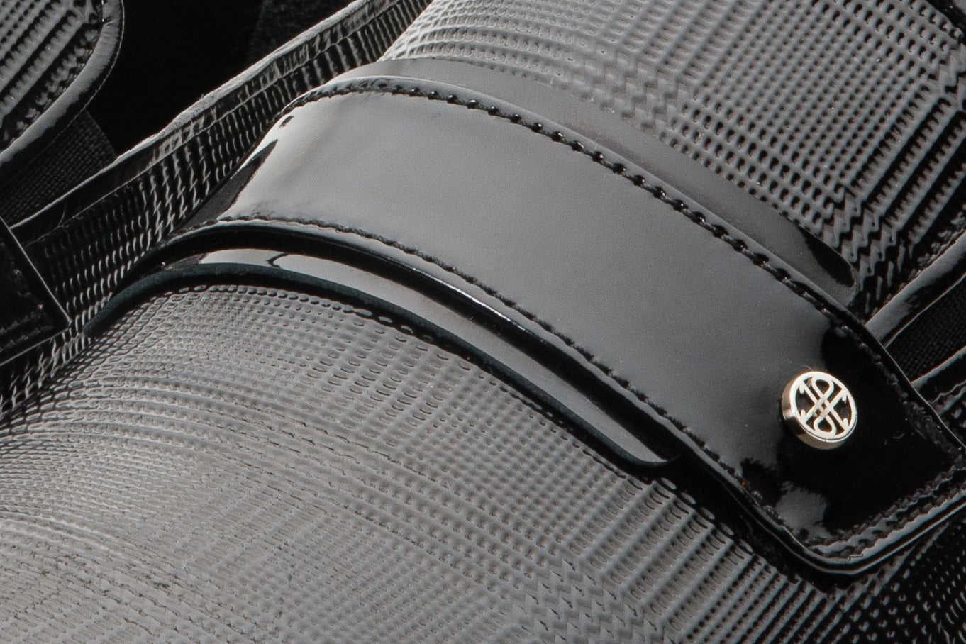 The Warsaw Shoe Black Leather Bit Loafer - Vinci Leather