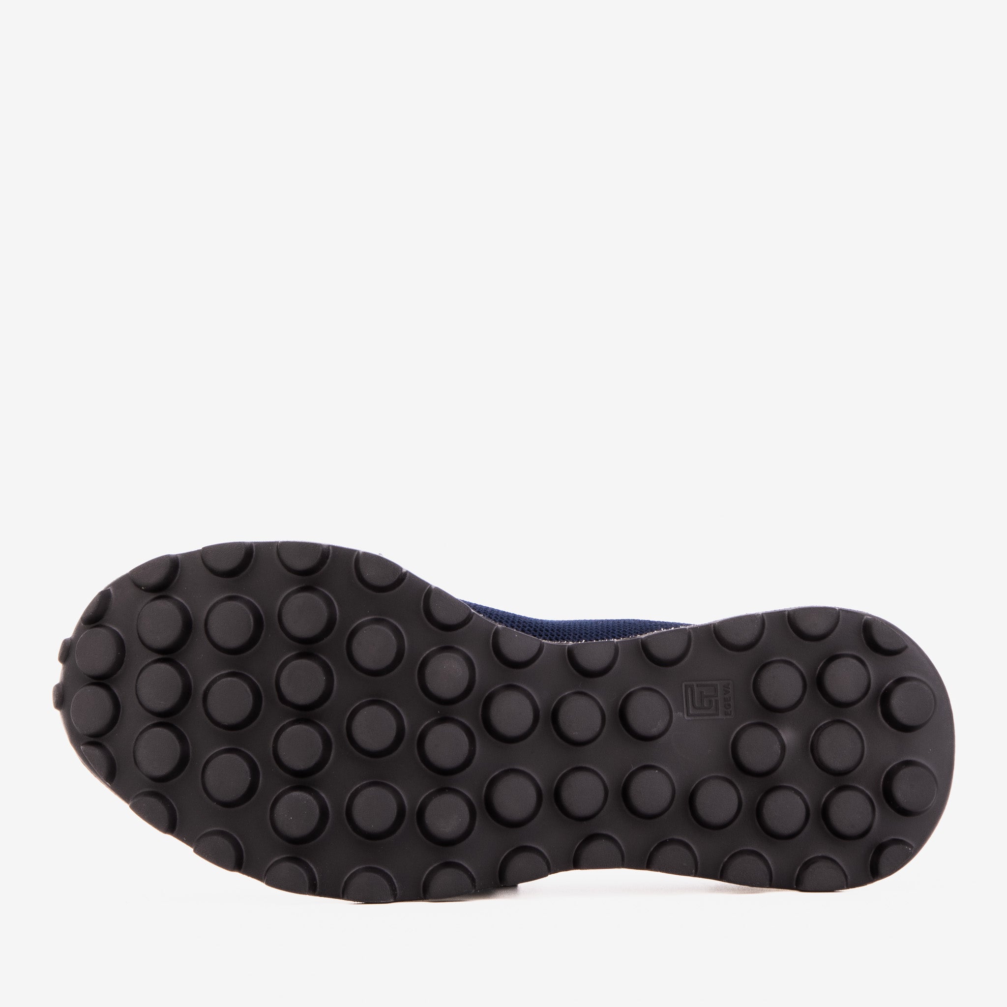 The Berlin Navy Suede Leather Sneaker - Vinci Leather