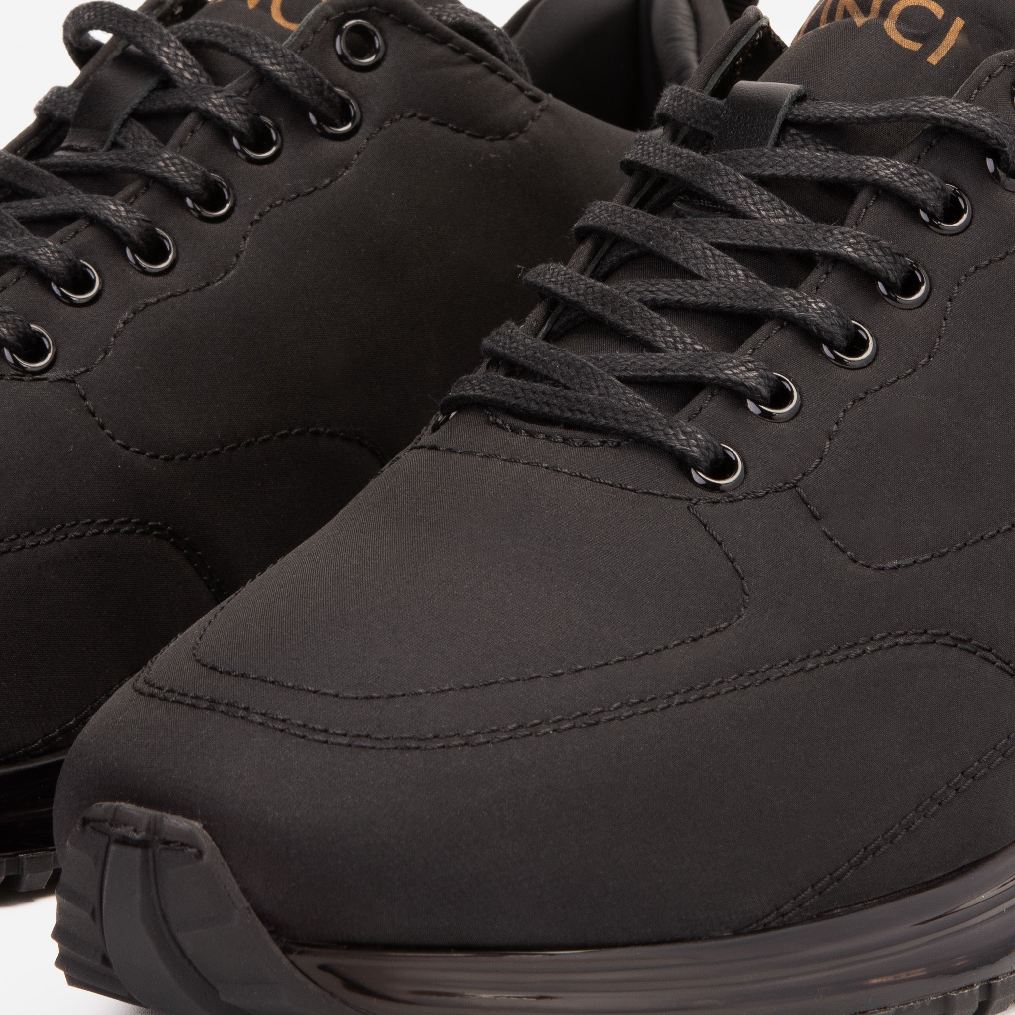 The Lexington Black Sneaker - Vinci Leather