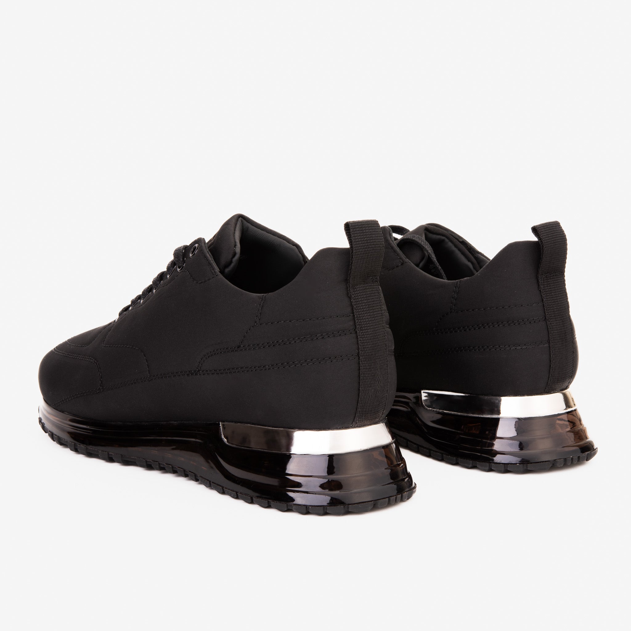 The Lexington Black Sneaker - Vinci Leather