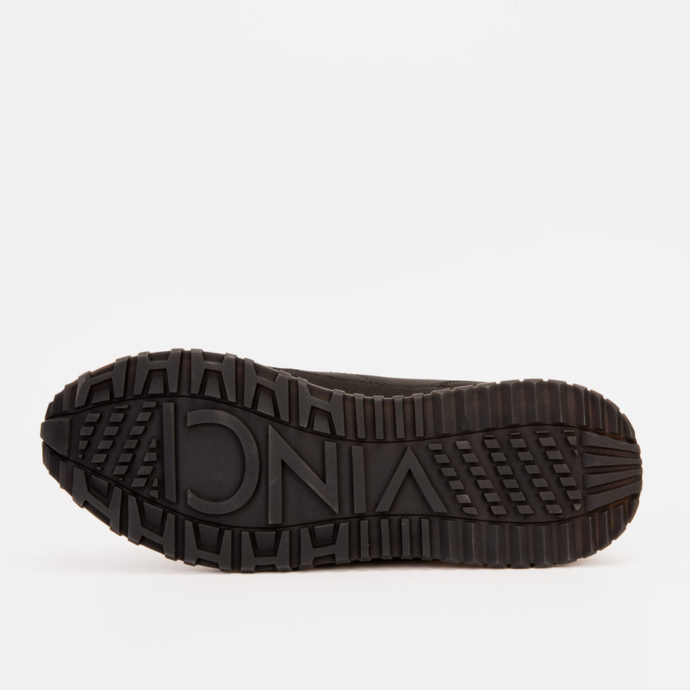 The Lexington Black Sneaker - Vinci Leather