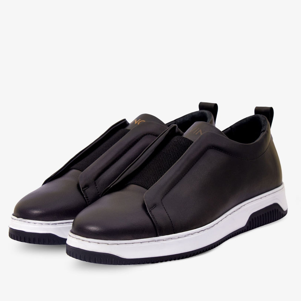 The Urgup Black Sneaker - Vinci Leather