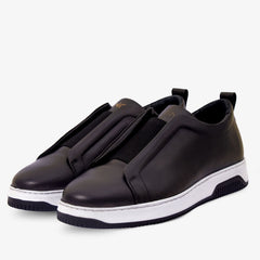 The Urgup Black Sneaker - Vinci Leather