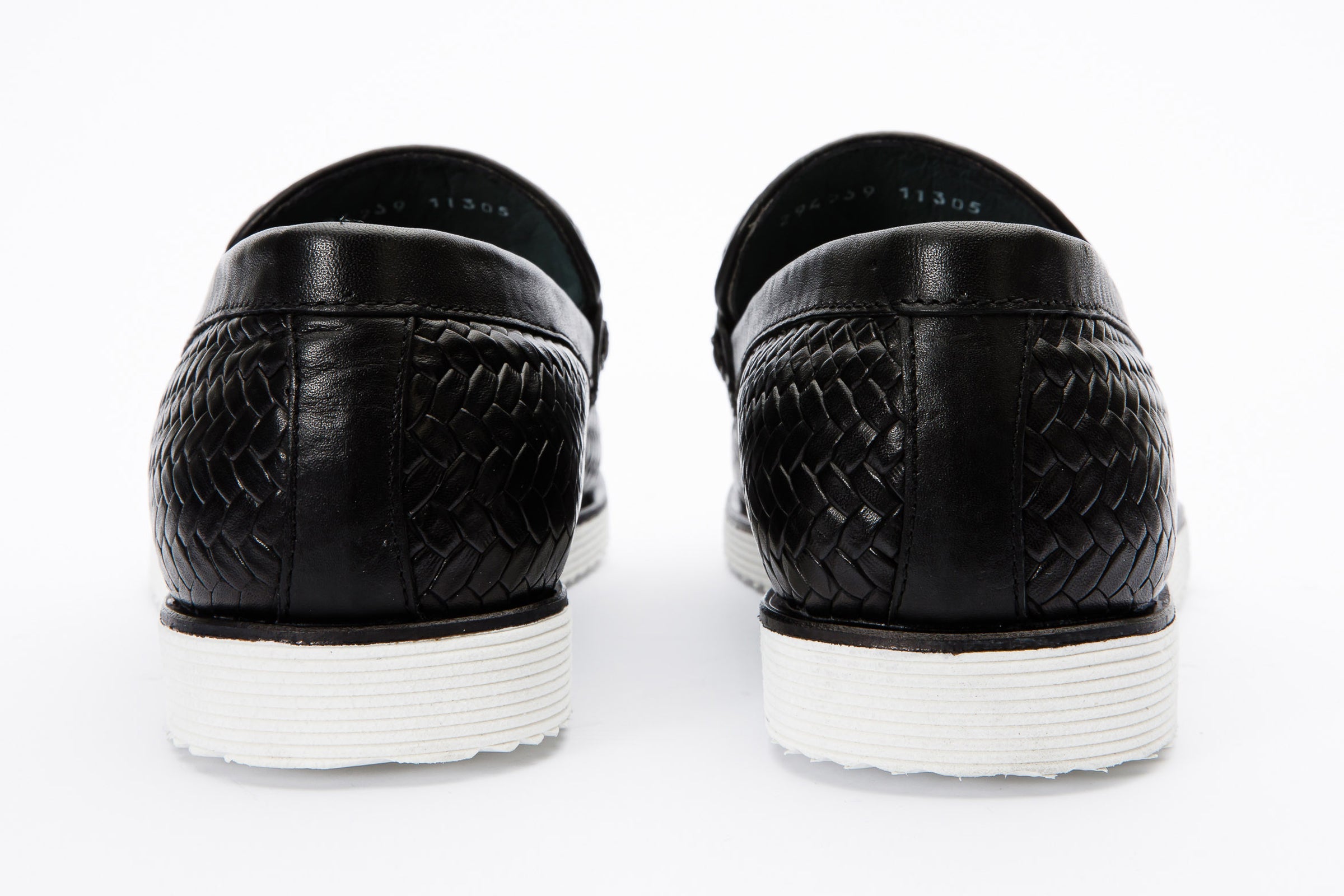 The Sperry Black Leather Tassel Loafer Shoe - Vinci Leather