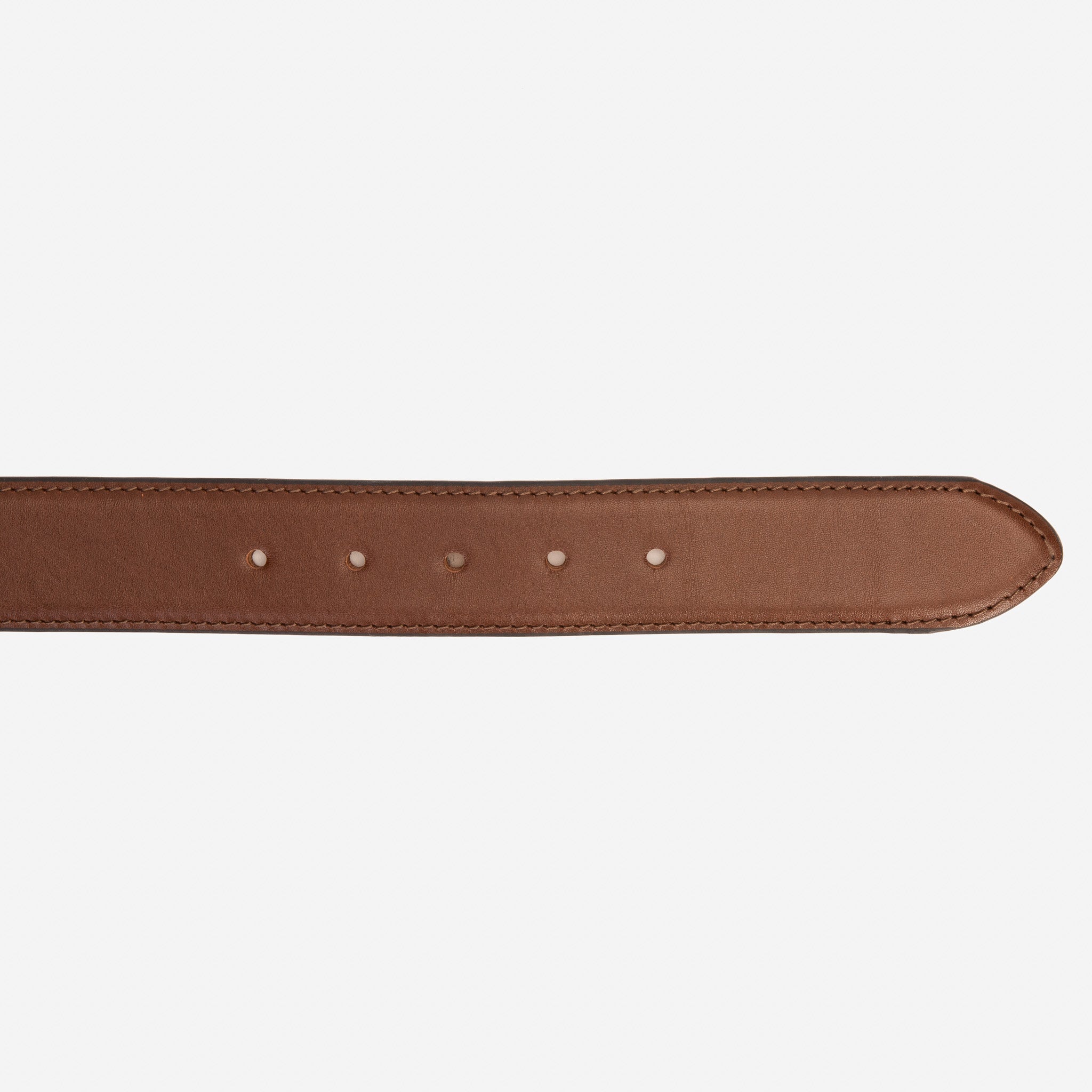 The Torino Brown Calfskin Belt - Vinci Leather