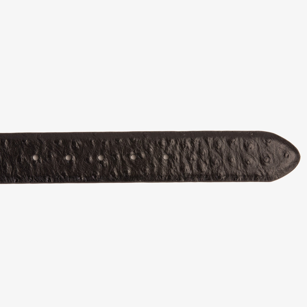 The Johannesburg Black Leather Belt - Vinci Leather