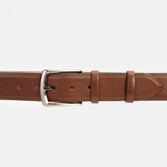 The Bogota Brown Calfskin Belt - Vinci Leather