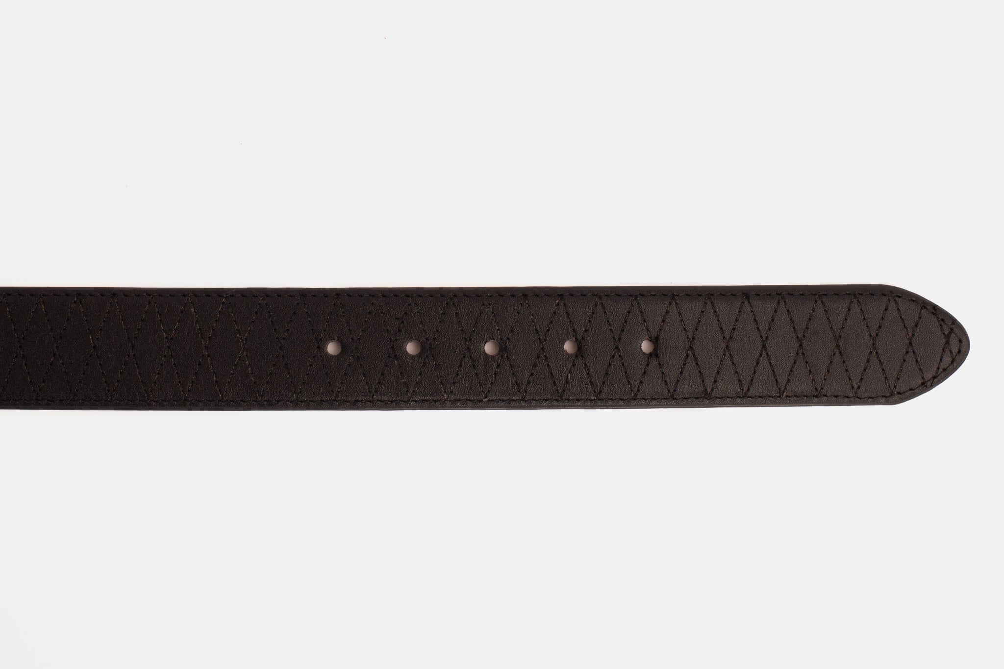 The Adler Black Leather Belt - Vinci Leather