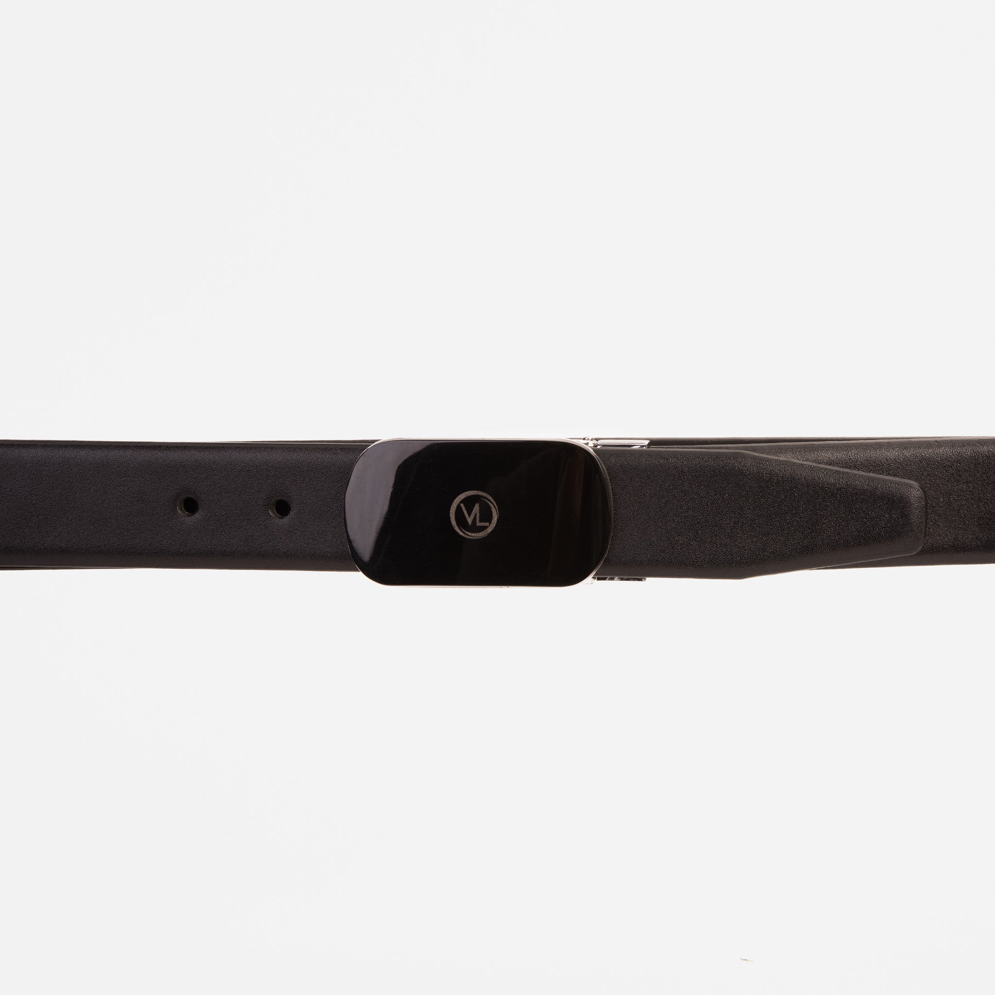 The Marzano Black Color Calfskin  Belt - Vinci Leather