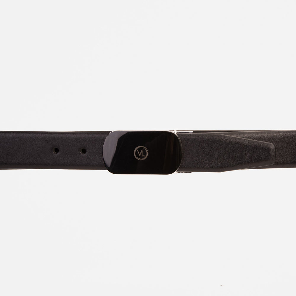 The Marzano Black Color Calfskin  Belt - Vinci Leather