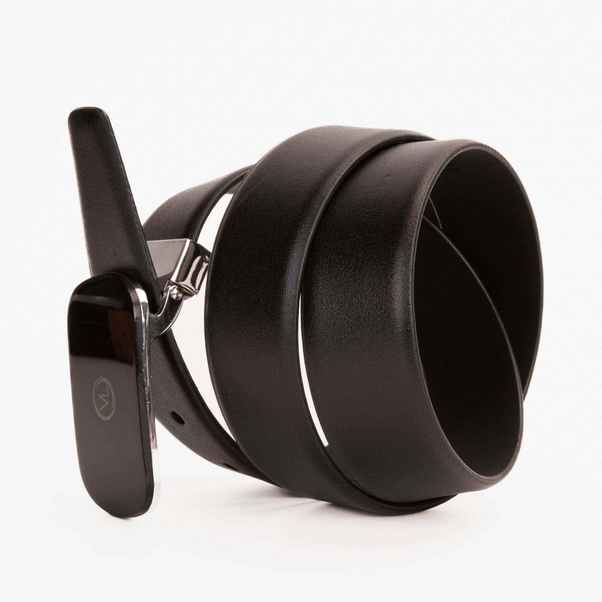 The Marzano Black Color Calfskin  Belt - Vinci Leather